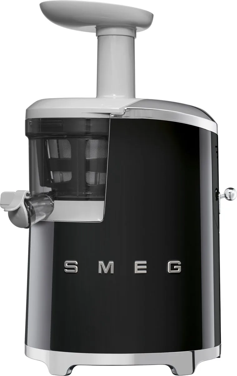 SJF01BLEU - slowjuicer van Smeg in Zwart – productfoto