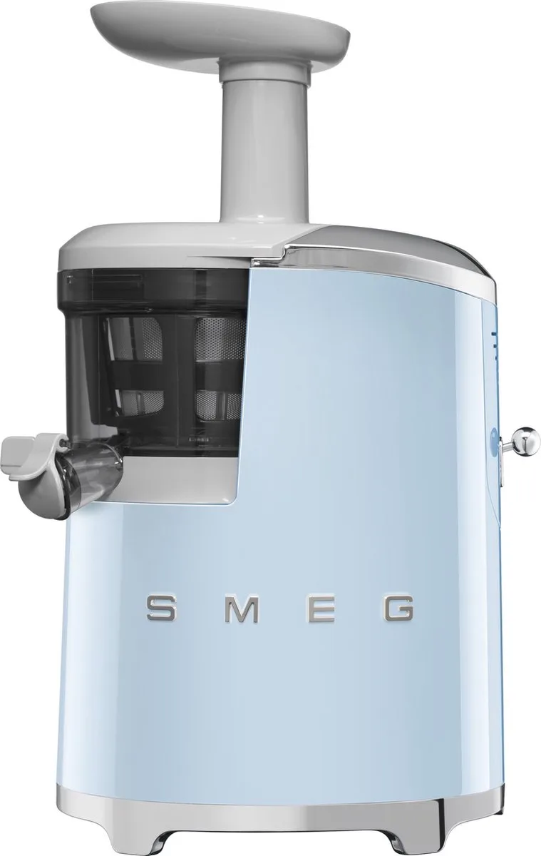 SJF01PBEU - slowjuicer van Smeg in Blauw – productfoto