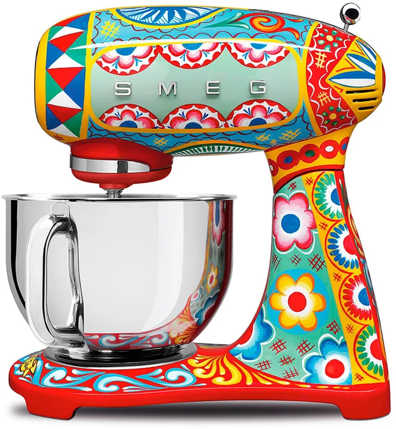 SMF03DGEU mixer Staande mixer 800 W Meerkleurig by Smeg in Dolce & Gabbana – product photo