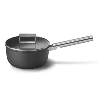 SPF2012BLM Steelpan - Jaren 50 by Smeg in Black – product photo 4 of 6
