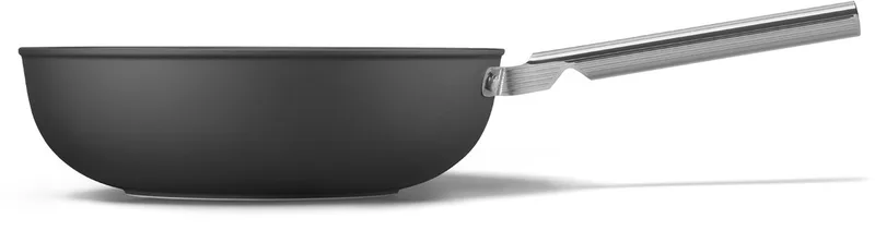 WOF3002BLM Wok - Jaren 50 von Smeg in Schwarz – Produktfoto