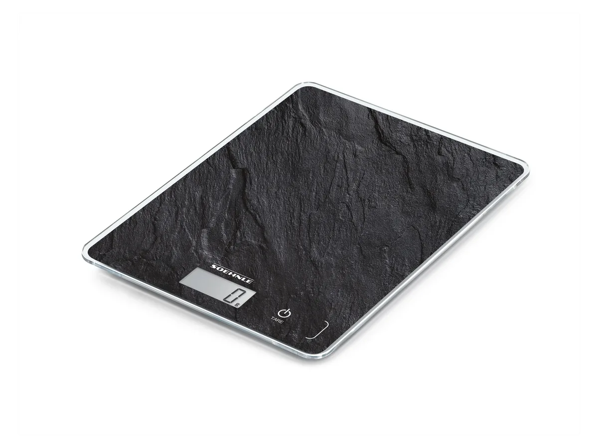 Küchenwaage »Page Compact 300«, Silber/Schwarz de Soehnle en Slate – photo produit