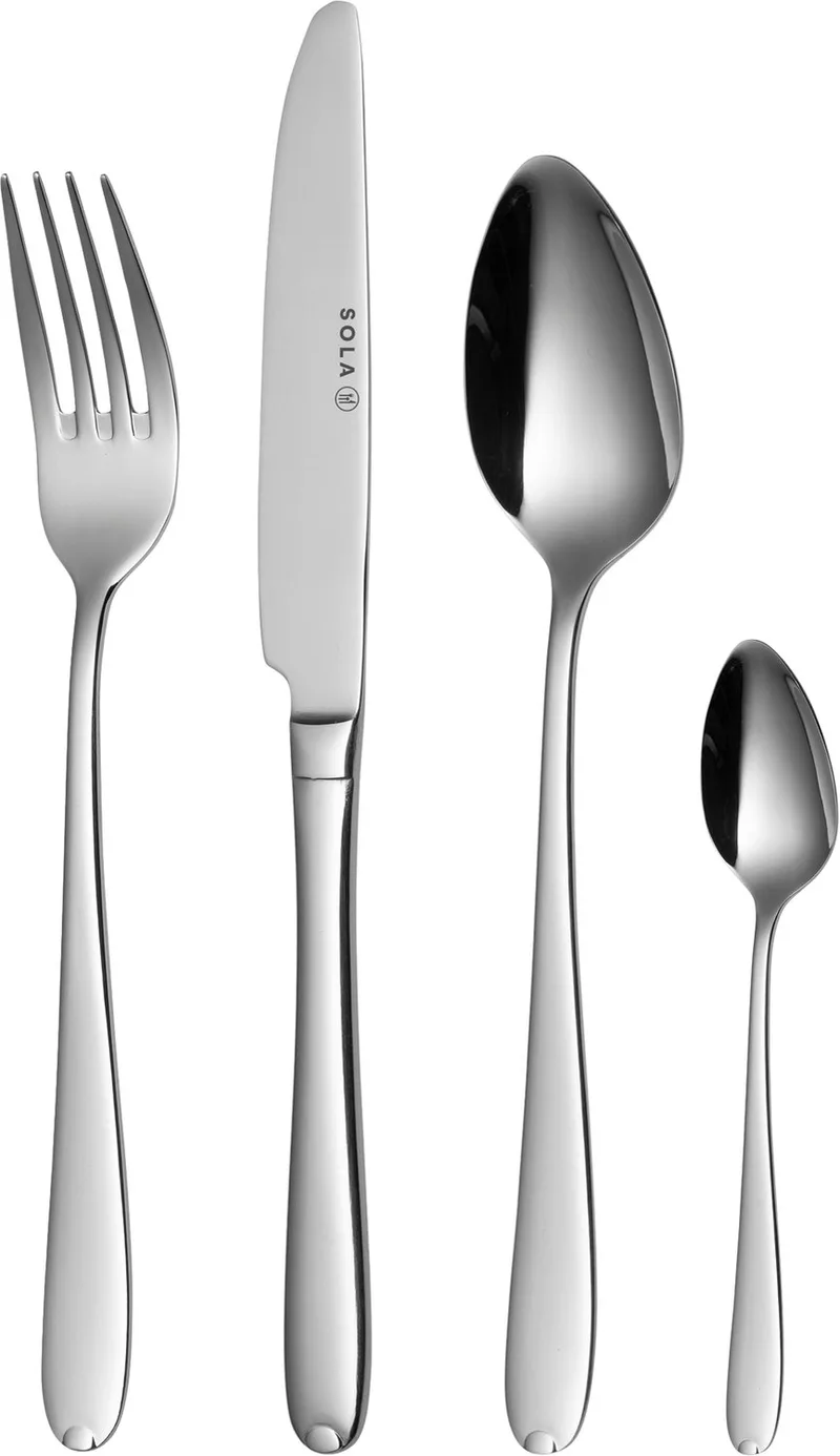 Fleurie Bestekset 6 persoons - 24 delig - Edelstaal 18/10 by Sola in Silver – product photo