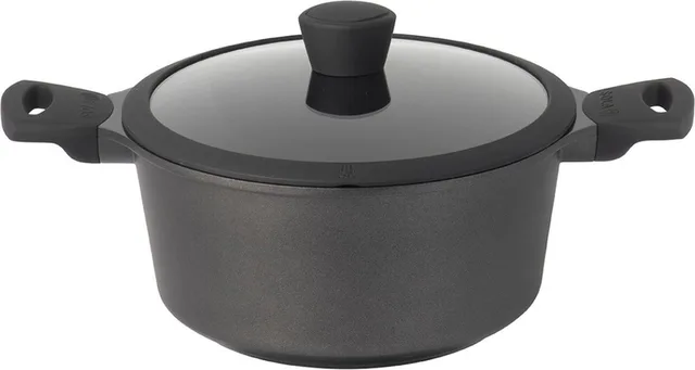 Gietijzeren Braadpan - Ø 24 cm - Inclusief deksel
