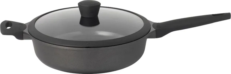 Hapjespan Ceramic deluxe - Ø 28 cm - Inclusief deksel by Sola in Black – product photo