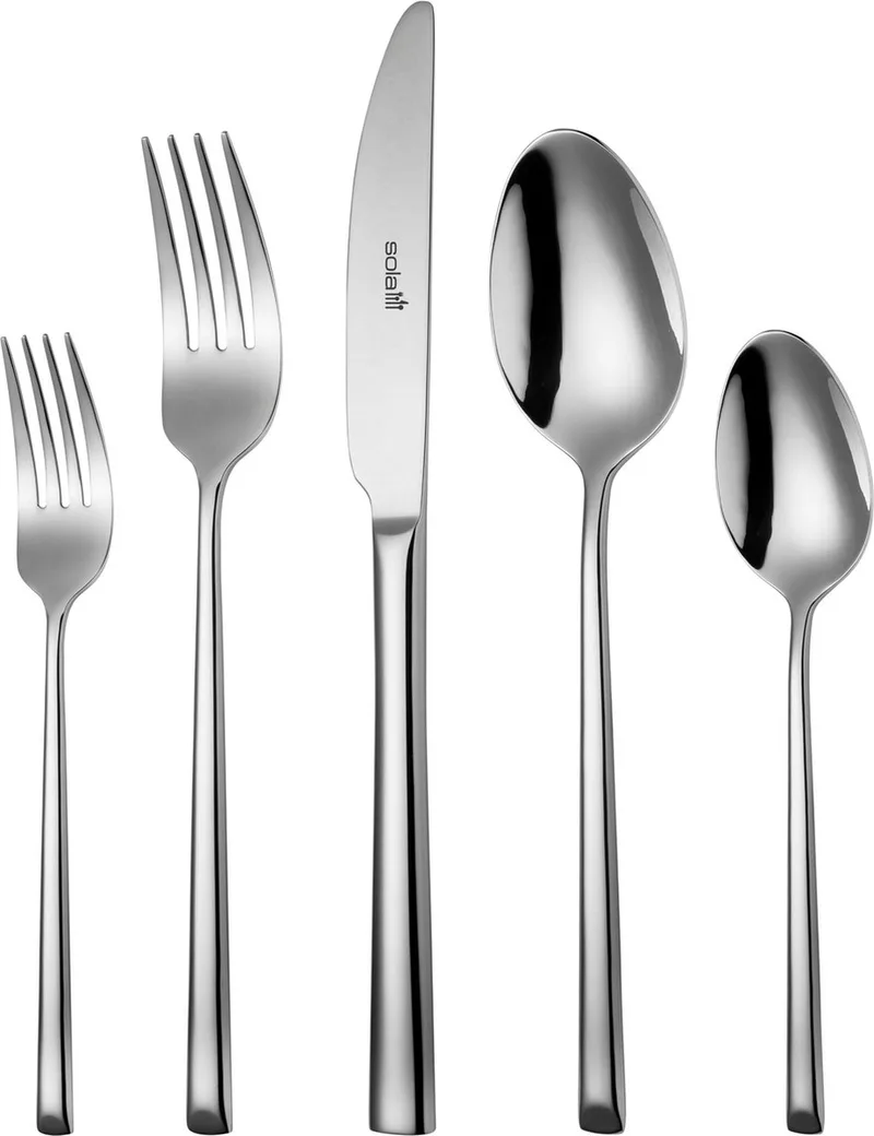 Luxor Bestekset 12 persoons - 100 delig - Edelstaal 18/10 by Sola in Silver – product photo