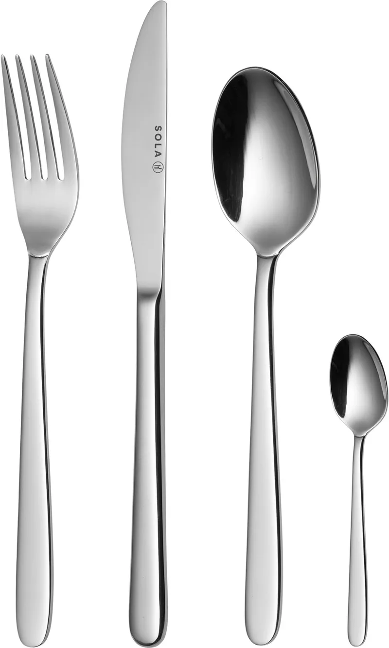 Privilege Bestekset 9 persoons - 90 delig - Edelstaal 18/10 by Sola in Silver – product photo