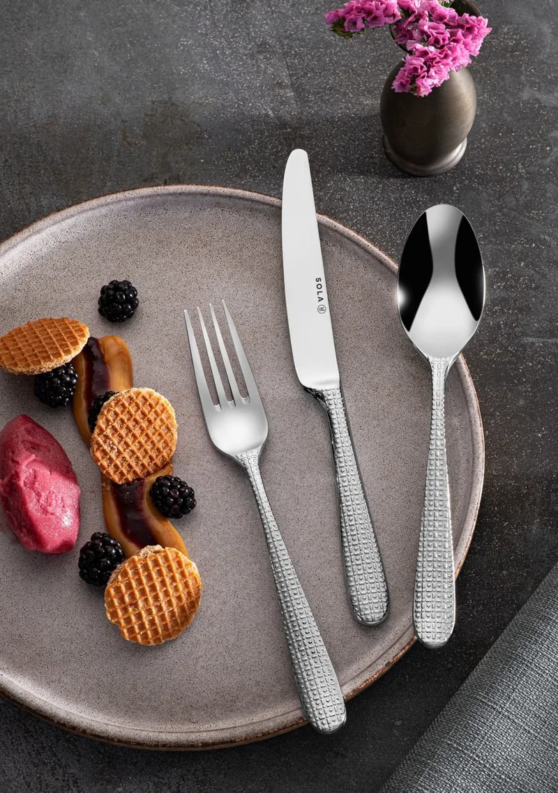 Steakmes Amsterdam - Los bestek - 1 stuk de Sola en Argent – photo produit