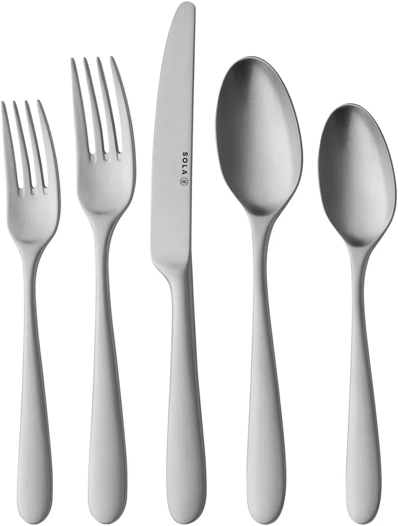 Steakmes Nordica mat - Los bestek - 1 stuk von Sola in Silber – Produktfoto