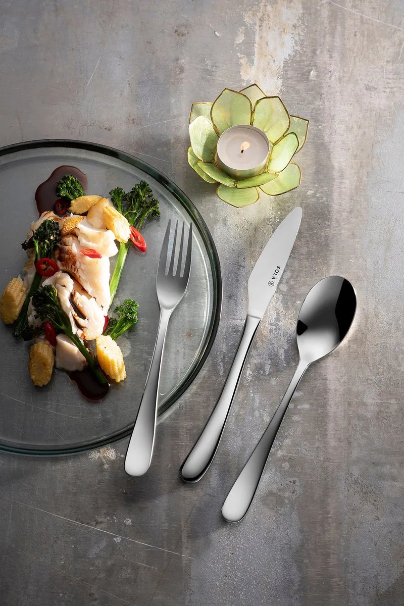 Steakmes Oase - Los bestek - 1 stuk de Sola en Argent – photo produit