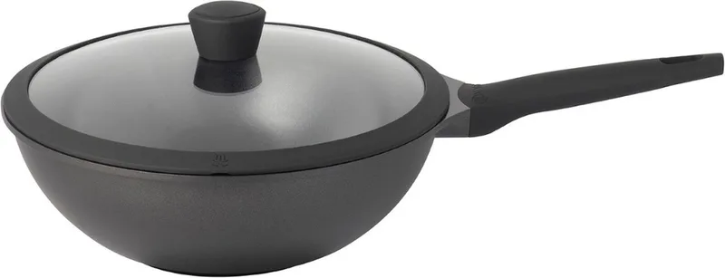 Wokpan Ceramic deluxe - Ø 30 cm - Inclusief deksel de Sola en Noir – photo produit