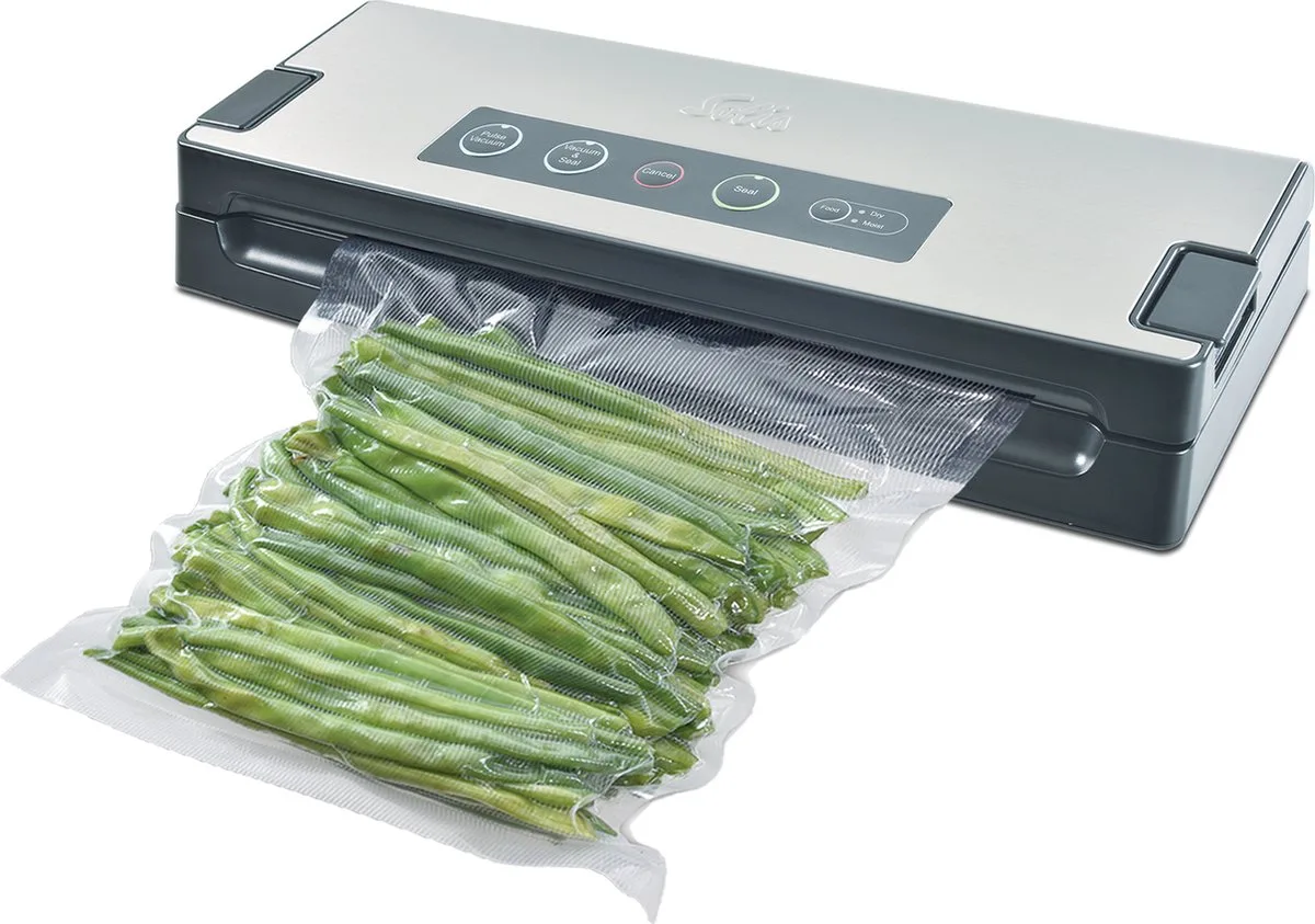 Vac Premium 574 Vacumeermachine - Vacuümmachine met Slangaansluiting - Vacuüm Sealer van Solis in Grijs – productfoto