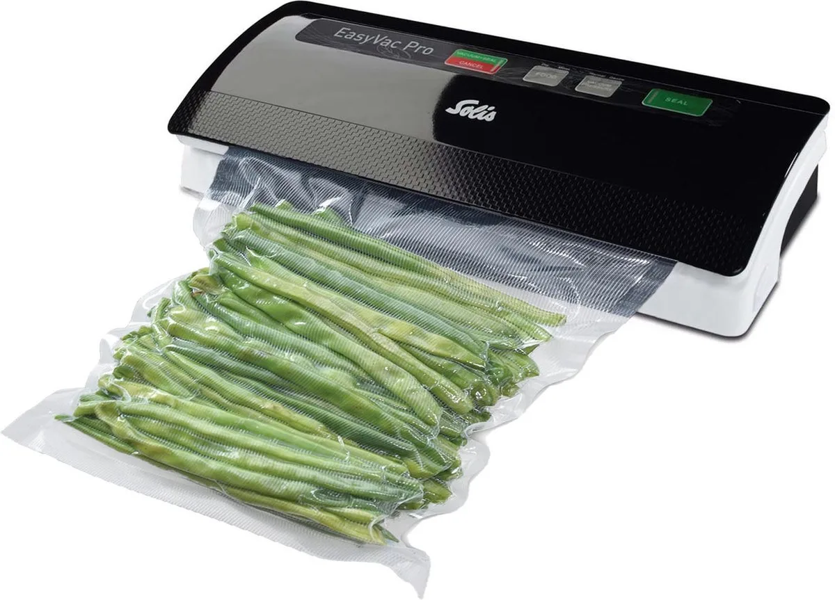 Vac Pro 569 Vacumeermachine - Vacuum Sealer - Vacuummachine met Slangaansluiting - Zwart/Grijs van Solis in Zwart – productfoto