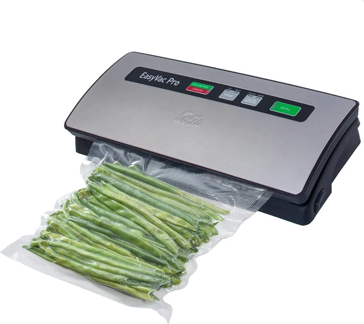 Vac Pro 569 Vacumeermachine - Vacuum Sealer - Vacuummachine met Slangaansluiting - Grijs de Solis en Argent, Gris – photo produit
