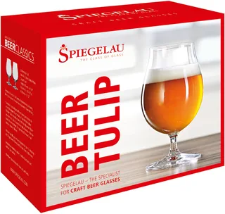 Beer Classics biertulp, set van 2, bierglas, pilsglas, bier, glas, kristalglas, 475 ml, 4991674 van Spiegelau in Transparant – productfoto 1 van 4