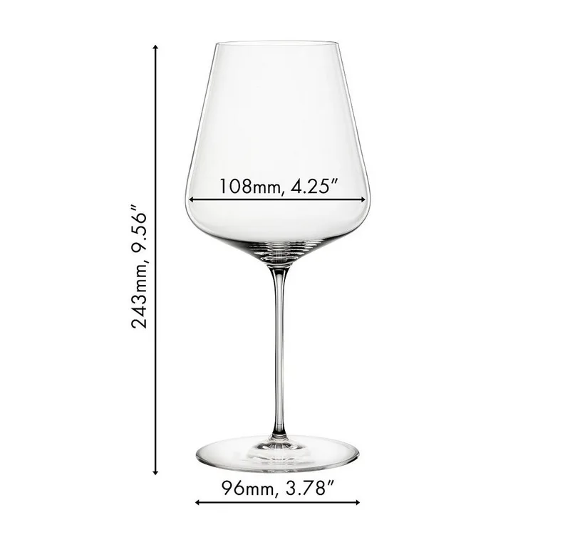 Bordeauxglas Definition 750ml (set van 2) - Wijnglazen by Spiegelau in Bordeaux – product photo 2 of 3