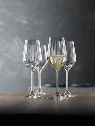 Champagneglas 'Lifestyle' - 310 ml - set 4 stuks by Spiegelau in Transparent – product photo 2 of 3