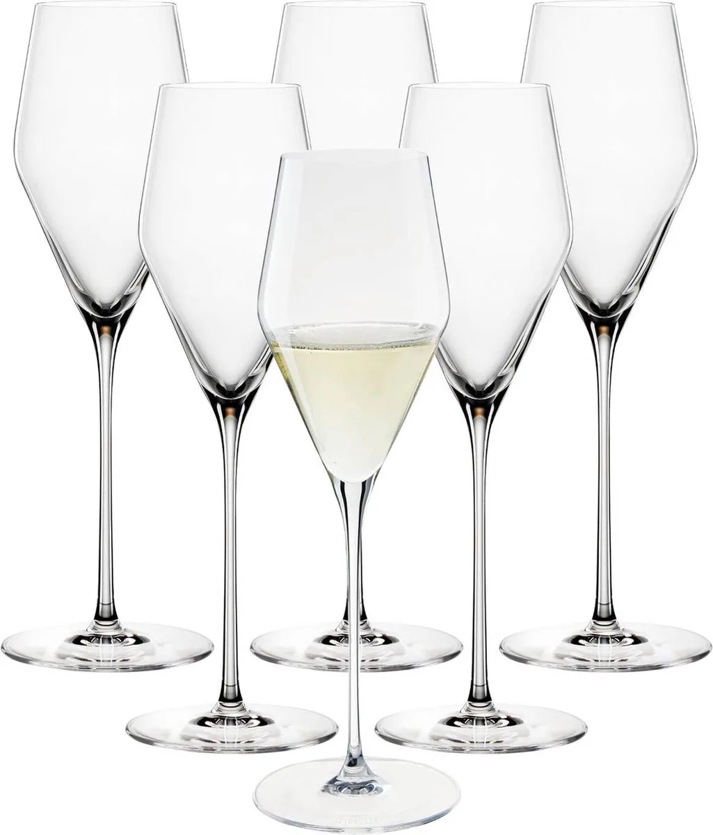 Champagnergläser Definition 250 ml Set van 6 van Spiegelau in Transparant – productfoto