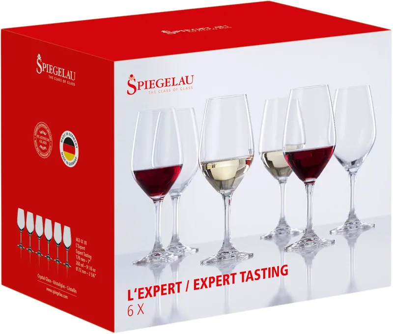 Expert tasting glas set van 6 by Spiegelau in Transparent – product photo