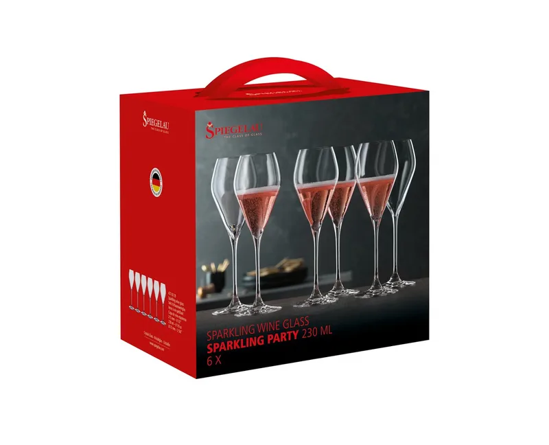 Party champagneglas 23cl set van 6 by Spiegelau in Transparent – product photo 3 of 3