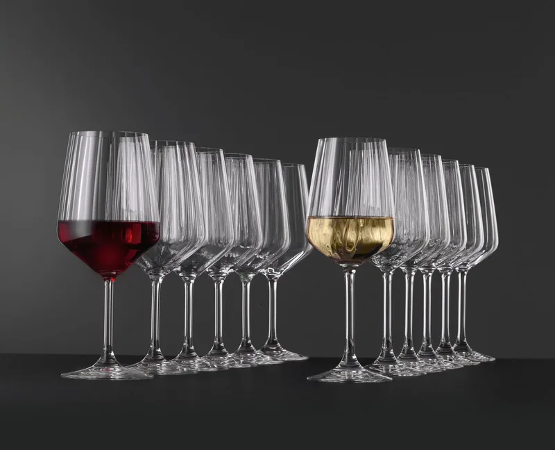 Rot- und Weißweingläser Lifestyle Set van 12 by Spiegelau in Transparent – product photo 2 of 5