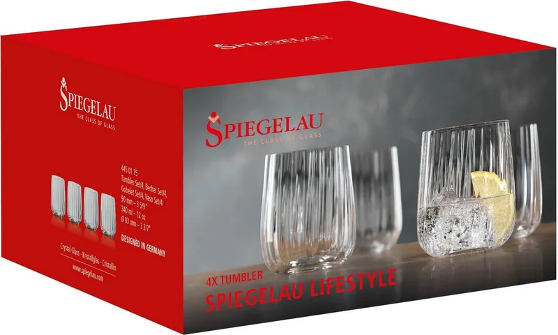Whiskyglas 'Lifestyle' - 340 ml - set 4 stuks by Spiegelau in Transparent – product photo 3 of 3