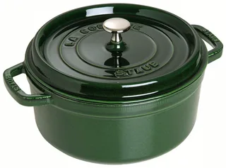 Braadpan / Cocotte - Basilicum - ø 26 cm / 5.2 liter by Staub in Green – product photo 1 of 2