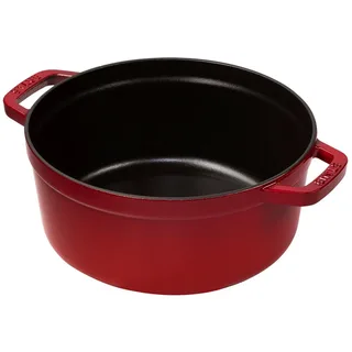 Braadpan / Cocotte - Kersenrood - ø 24 cm / 3.8 liter by Staub in Red – product photo 2 of 4