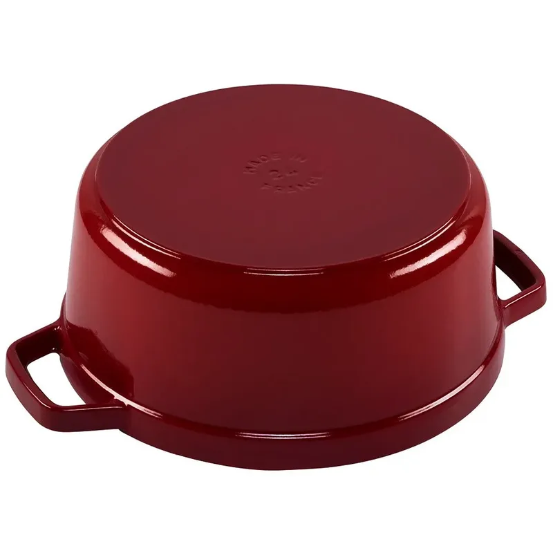 Braadpan / Cocotte - Kersenrood - ø 24 cm / 3.8 liter by Staub in Red – product photo 3 of 4