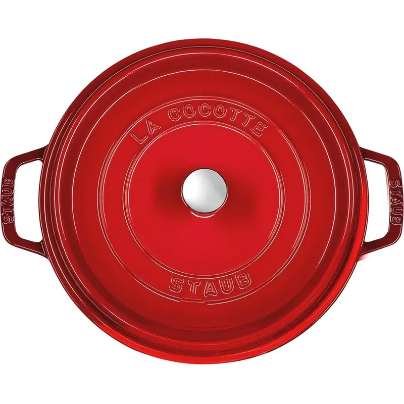 Braadpan / Cocotte - Kersenrood - ø 24 cm / 3.8 liter by Staub in Red – product photo 4 of 4