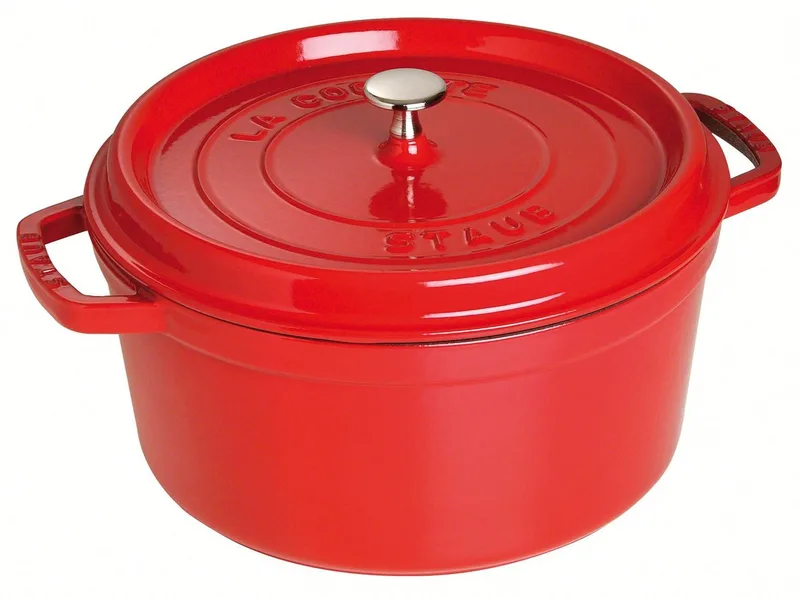 Braadpan / Cocotte - Kersenrood - ø 30 cm / 8.35 liter by Staub in Red – product photo