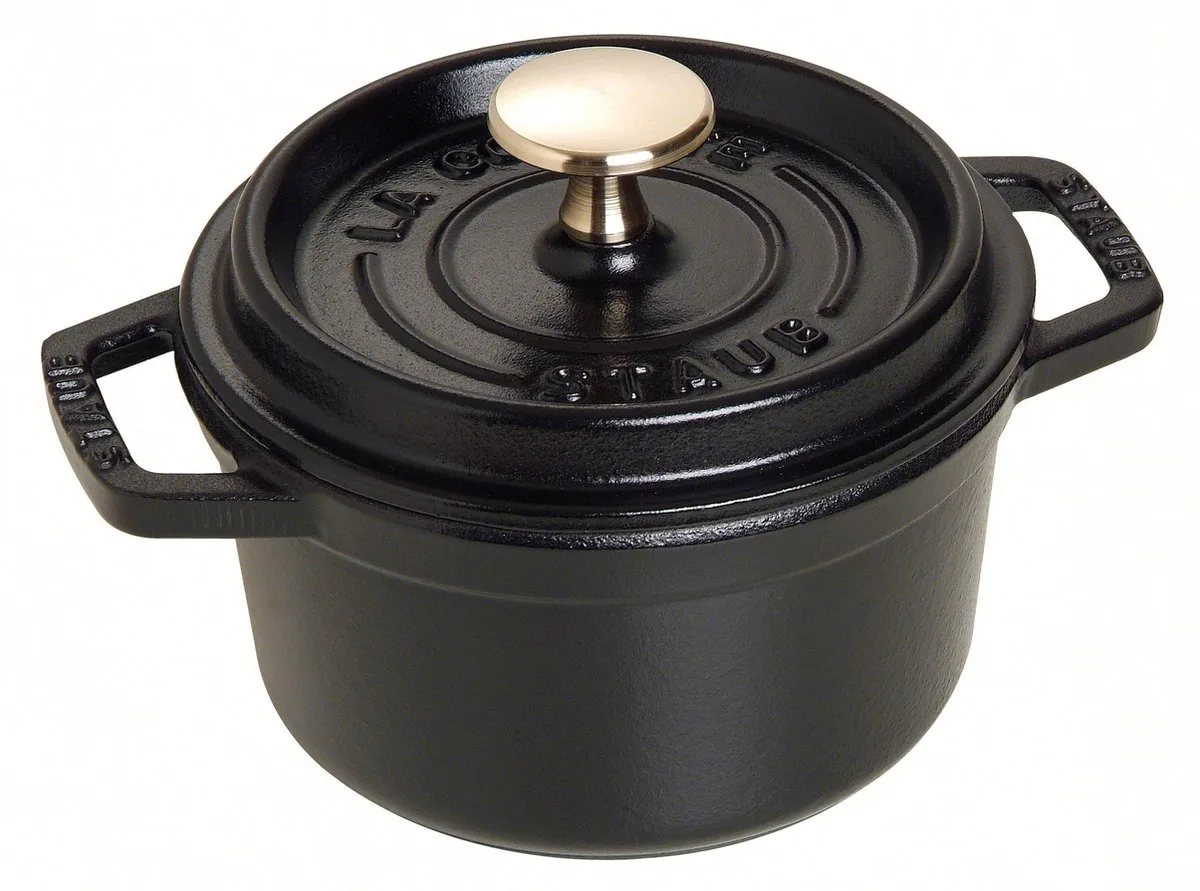 Braadpan / Cocotte - ø 14 cm / 800 ml de Staub en Noir – photo produit