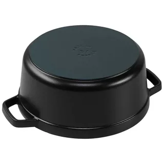 Braadpan / Cocotte - ø 20 cm / 2.2 liter von Staub in Schwarz – Produktfoto 4 von 4
