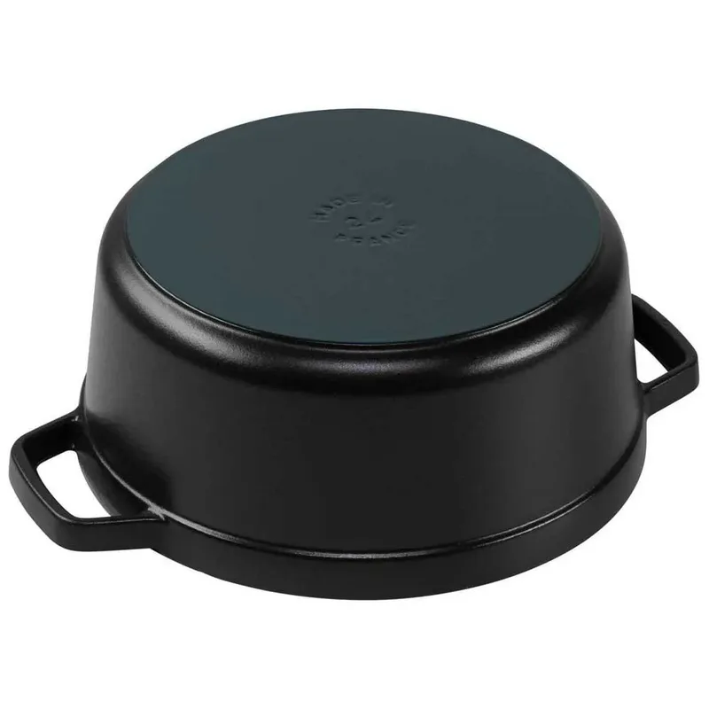 Braadpan / Cocotte - ø 20 cm / 2.2 liter von Staub in Schwarz – Produktfoto 4 von 4