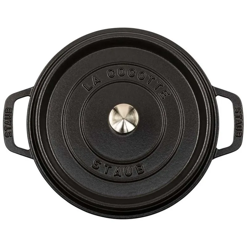 Braadpan / Cocotte - ø 20 cm / 2.2 liter von Staub in Schwarz – Produktfoto 2 von 4