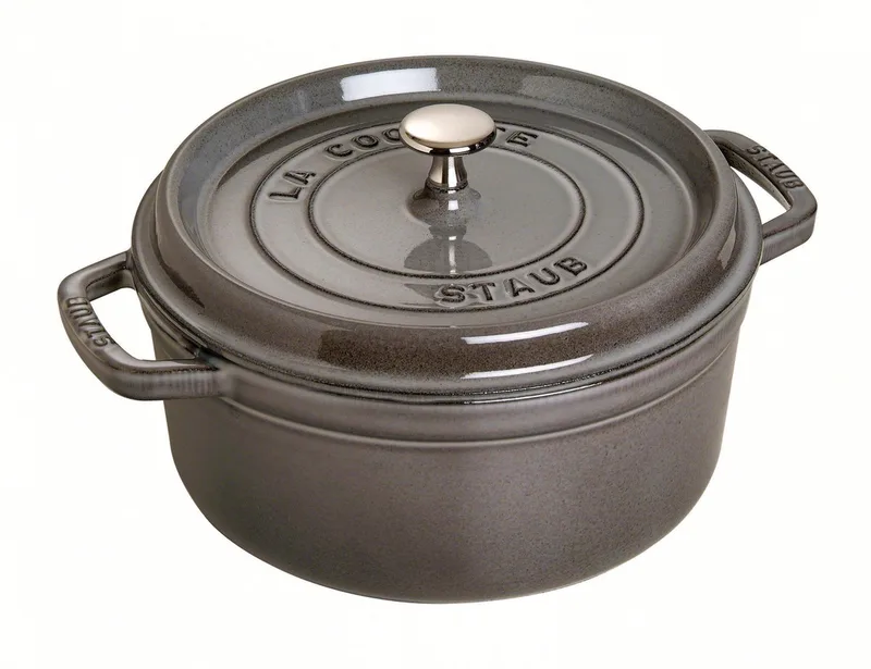 Braadpan Gietijzer - Ø 26 cm van Staub in Grijs – productfoto