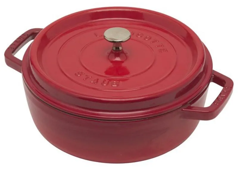 Braadpan Gietijzer Rood Ø 26 cm by Staub in Multicolour – product photo