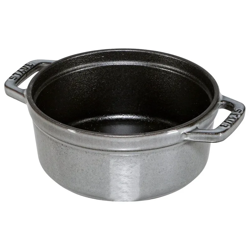 Braadpan - Ø 12 cm - grafietgrijs by Staub in Grey – product photo 2 of 4
