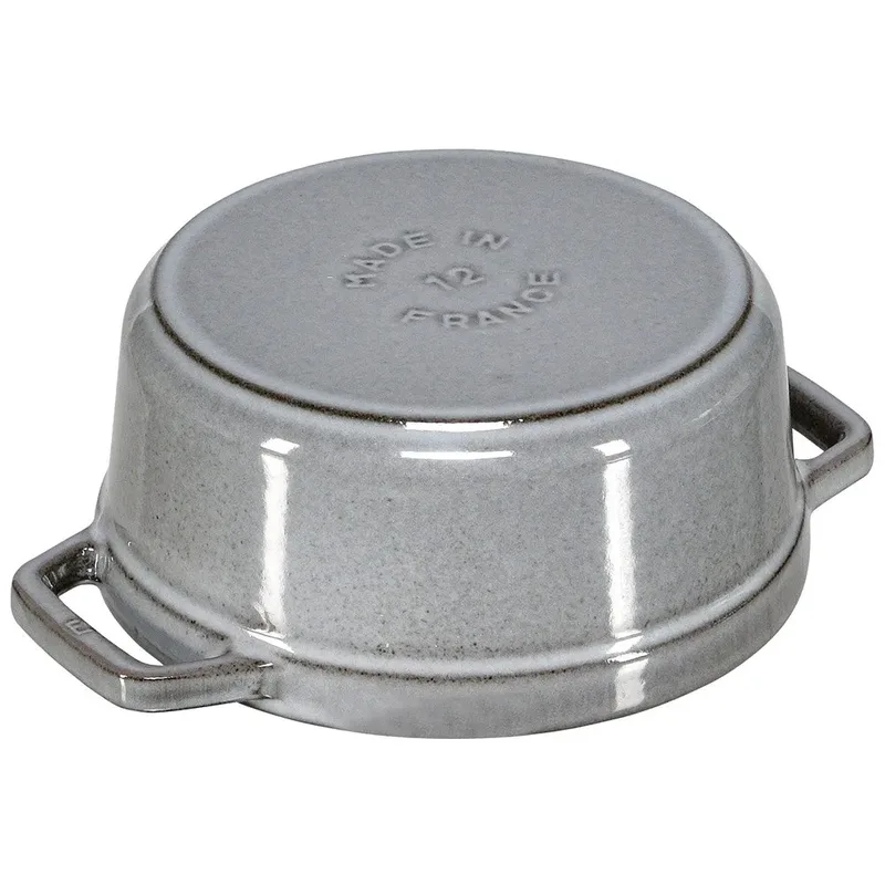 Braadpan - Ø 12 cm - grafietgrijs by Staub in Grey – product photo 3 of 4