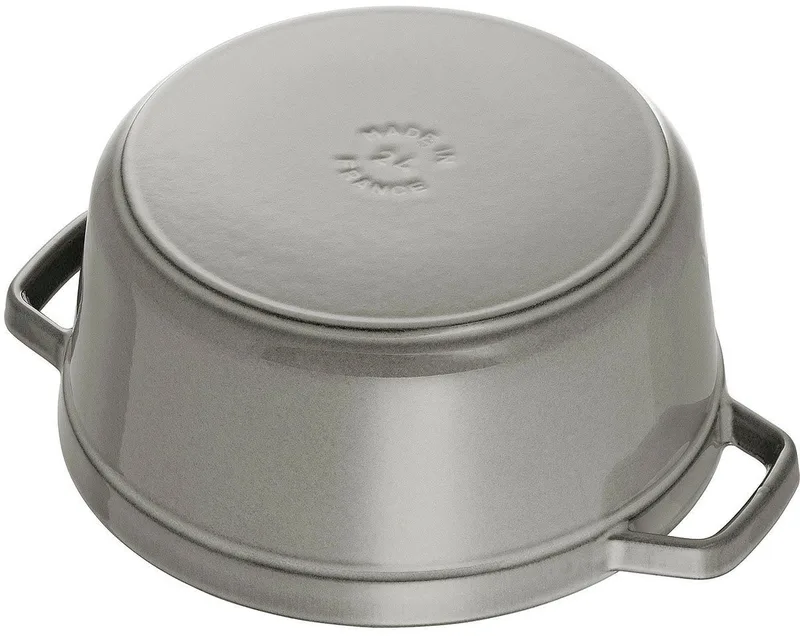 Braadpan - Ø 28 cm - grafietgrijs van Staub in Grijs – productfoto 3 van 5