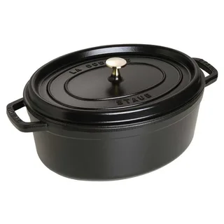 Braadpan Ovaal Cocotte - ø 33 cm / 6.7 liter de Staub en Noir – photo produit 2 sur 6