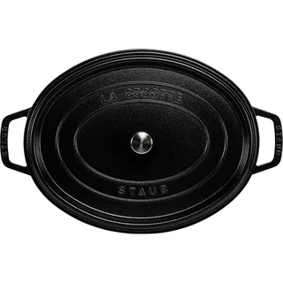 Braadpan Ovaal Cocotte - ø 41 cm / 12 liter von Staub in Schwarz – Produktfoto 4 von 6