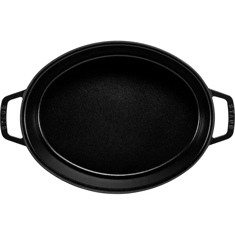 Braadpan Ovaal Cocotte - ø 41 cm / 12 liter von Staub in Schwarz – Produktfoto 6 von 6