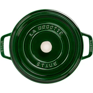 Braadpan - Rond - 24 cm - Basilicum van Staub in Groen – productfoto 3 van 3