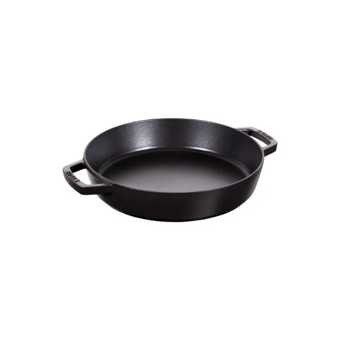 Gietijzer - Paellapan 26cm Zwart van Staub – productfoto