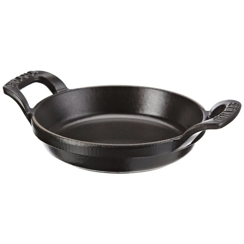 mittlere Gusseisen-Bratpfanne – Doppelgriffe – 16 cm de Staub – photo produit