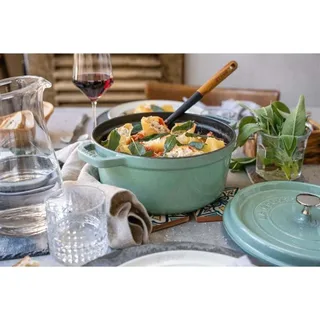La Cocotte gietijzeren pan 5.2L by Staub in Mintgroen – product photo 5 of 5