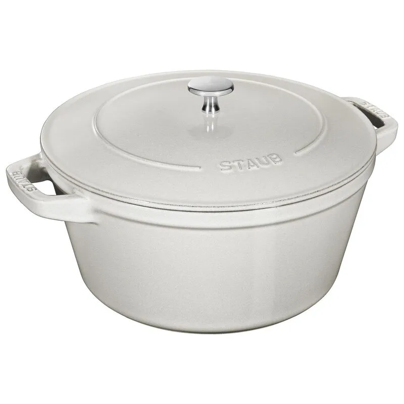 La Cocotte Kochtopf-Set 2-teilig weiß från Staub – produktbild