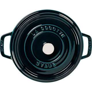 'La Mer' New Classic Braadpan - 24 CM by Staub in Blue – product photo 4 of 4