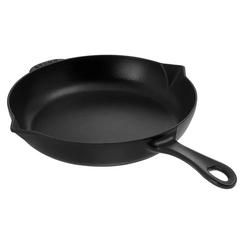 Pans Bratpfanne, 26 cm | Schwarz | rund | Gusseisen by Staub – product photo